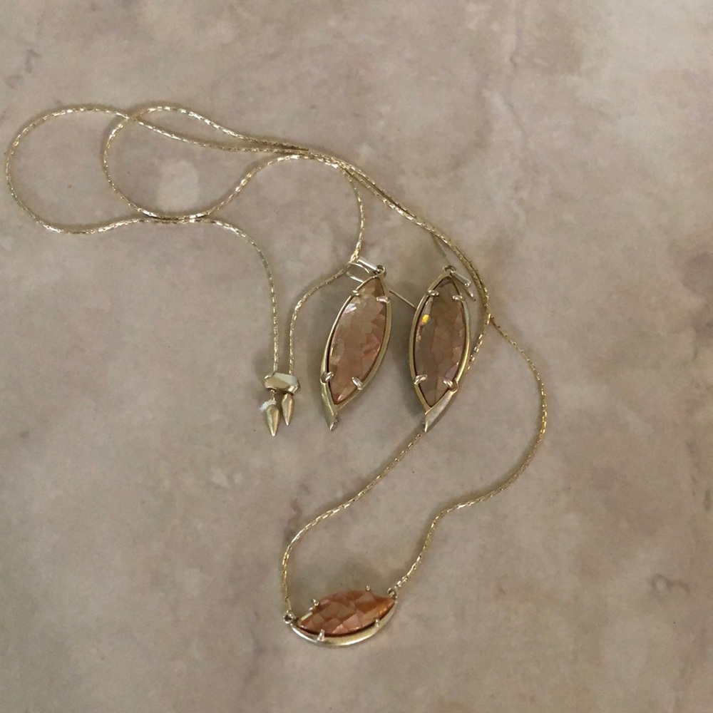 Kendra Scott Necklace & Earrings